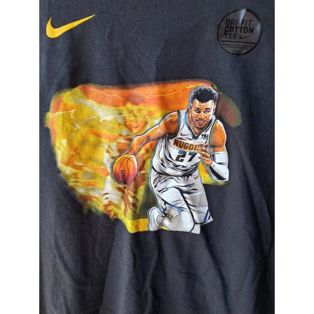 Nike Youth Jamal Murray Denver Nuggets Dri Fit T-Shirt New With Tags Large - Picture 6 of 8